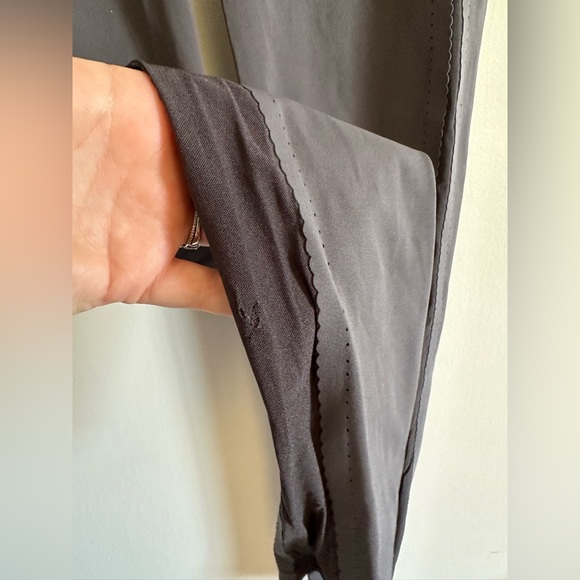 Lululemon Athletica Blue Tied/Black Gray Smooth Stride Tight Leggings size 6 - Picture 15 of 16